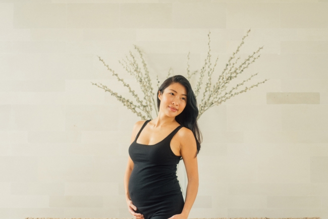 belinda pregnancy photo shot